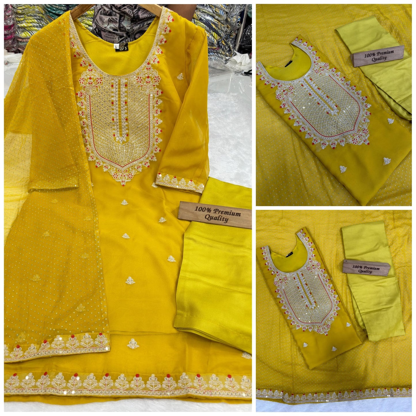Sip Aarohi Organza Readymade Pant Style Suits