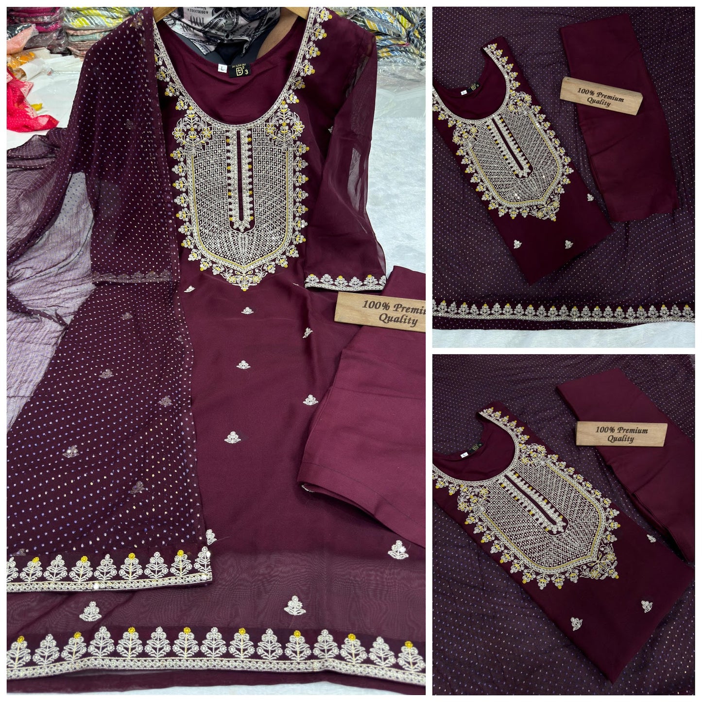 Sip Aarohi Organza Readymade Pant Style Suits