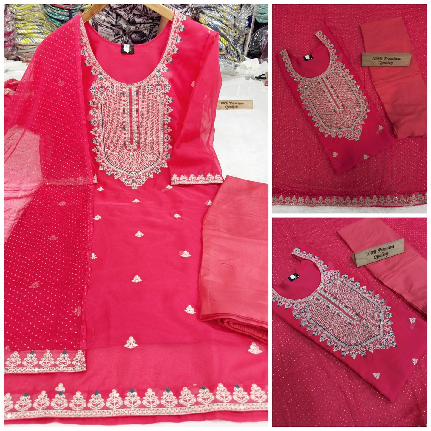 Sip Aarohi Organza Readymade Pant Style Suits