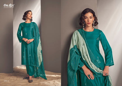 Sirahi Omtex Silk Pant Style Suits