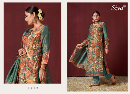 Siya-326-Ab Tm Simmer Tissue Pant Style Suits