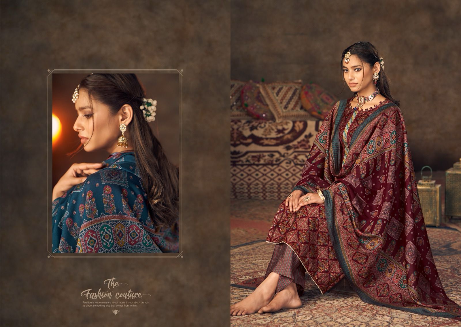 Siya Nishant Fashion Modal Silk Plazzo Style Suits