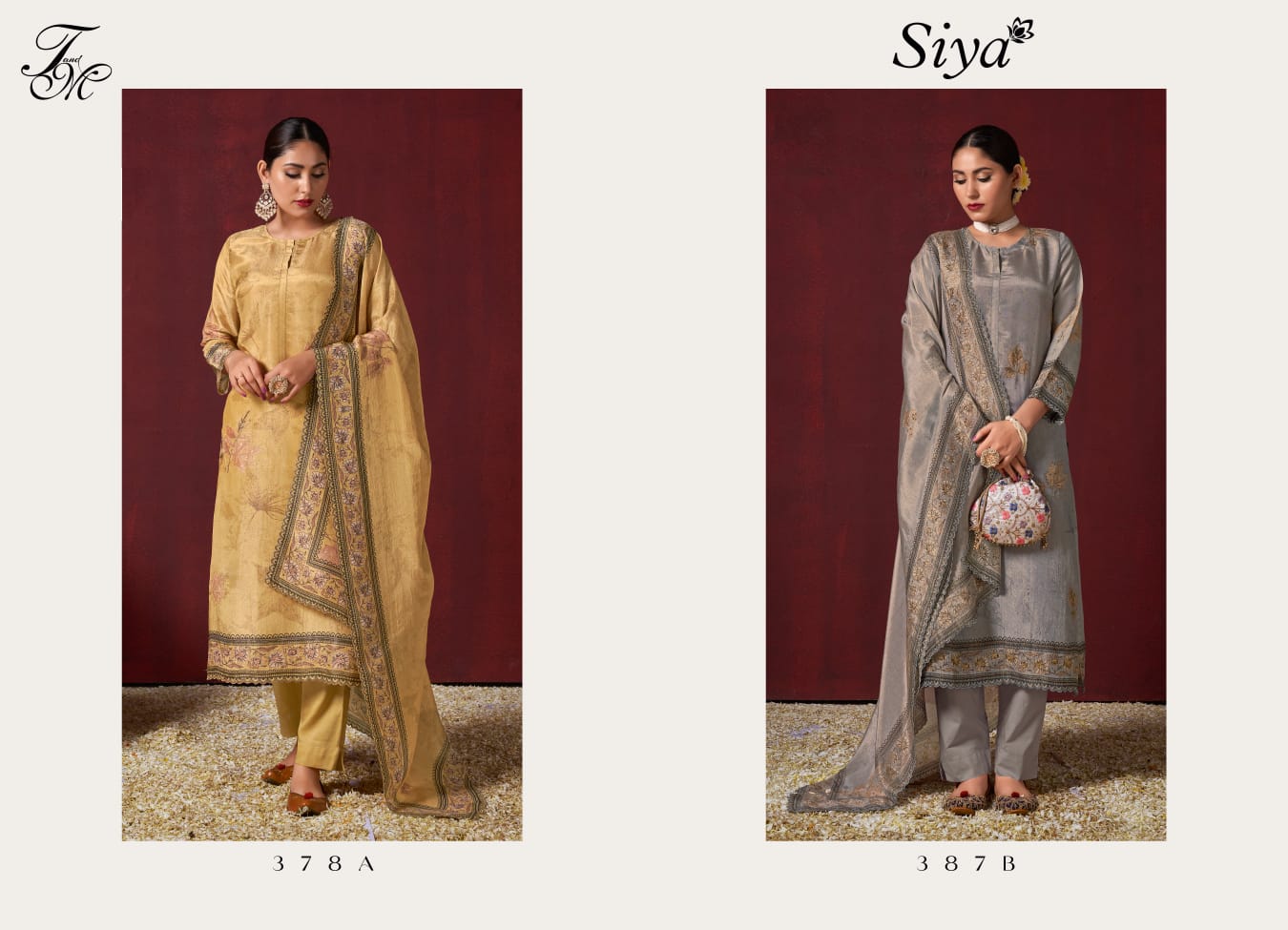 Siya Tm Simmer Tissue Pant Style Suits