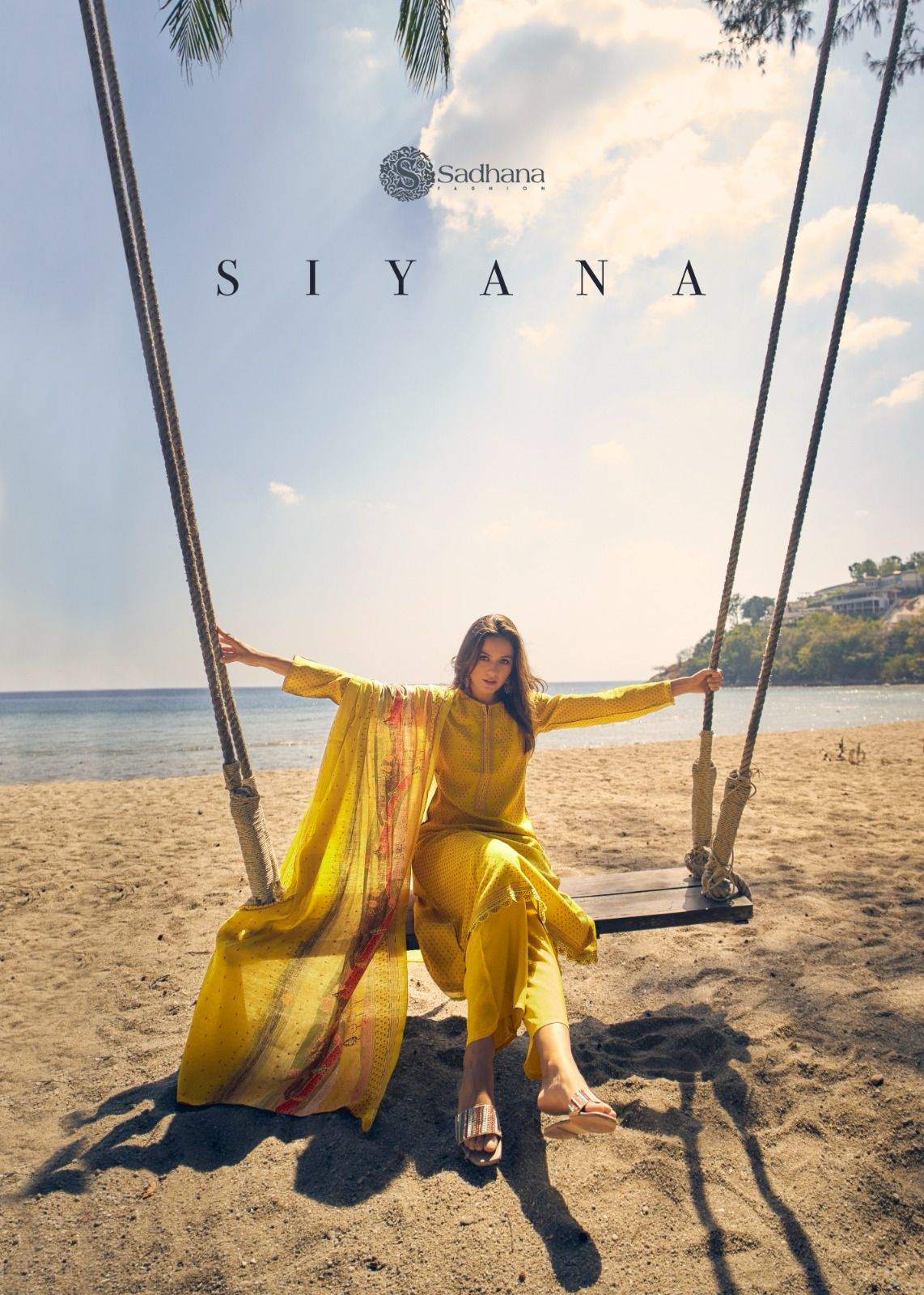 Siyana Sadhana Muslin Pant Style Suits