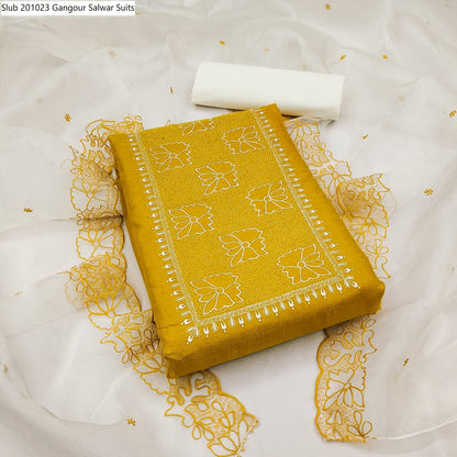 Slub 201023 Gangour Salwar Suits