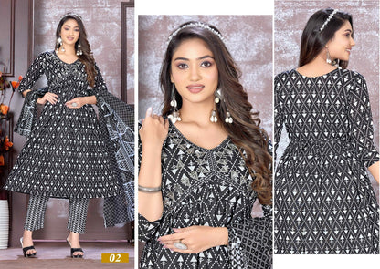 So Stunning Mlm Kalash Lifestyle Cotton Readymade Pant Style Suits