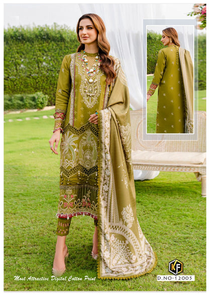 Sobia Nazir Vol 12 Keval Fab Karachi Salwar Suits