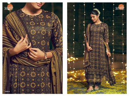 Sofiana 3150-Ab Anando Modal Silk Pant Style Suits