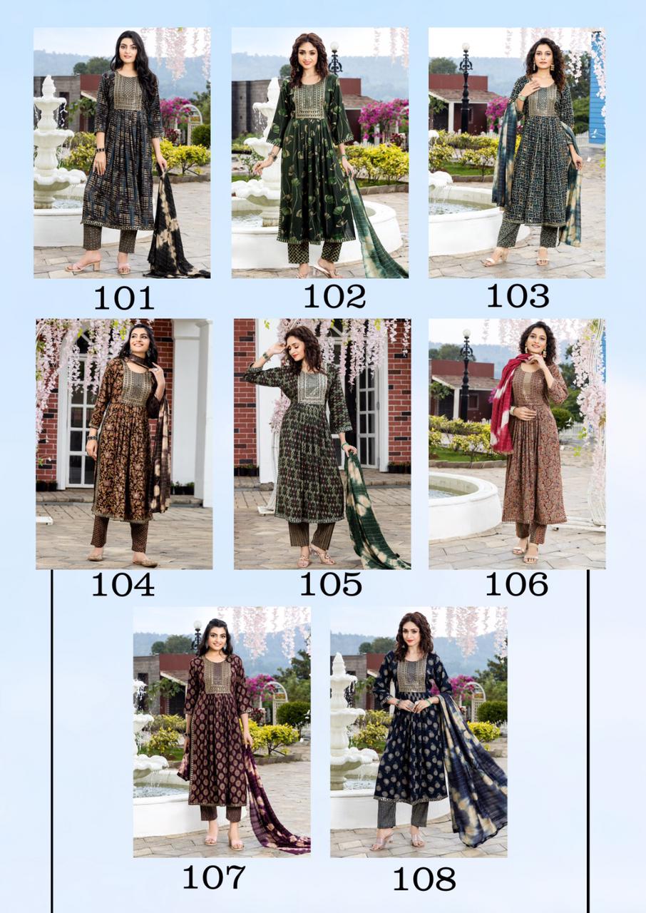 Soft Touch Vol 4 Master Rayon Readymade Pant Style Suits