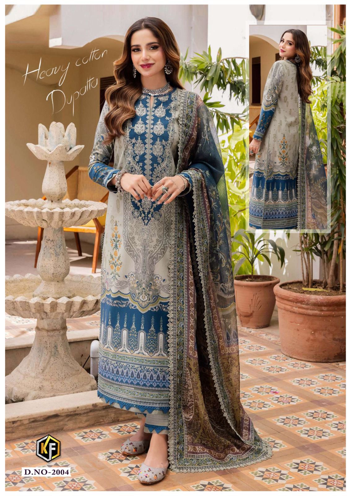 Soha Nazir Luxury-2 Keval Fab Cotton Karachi Salwar Suits