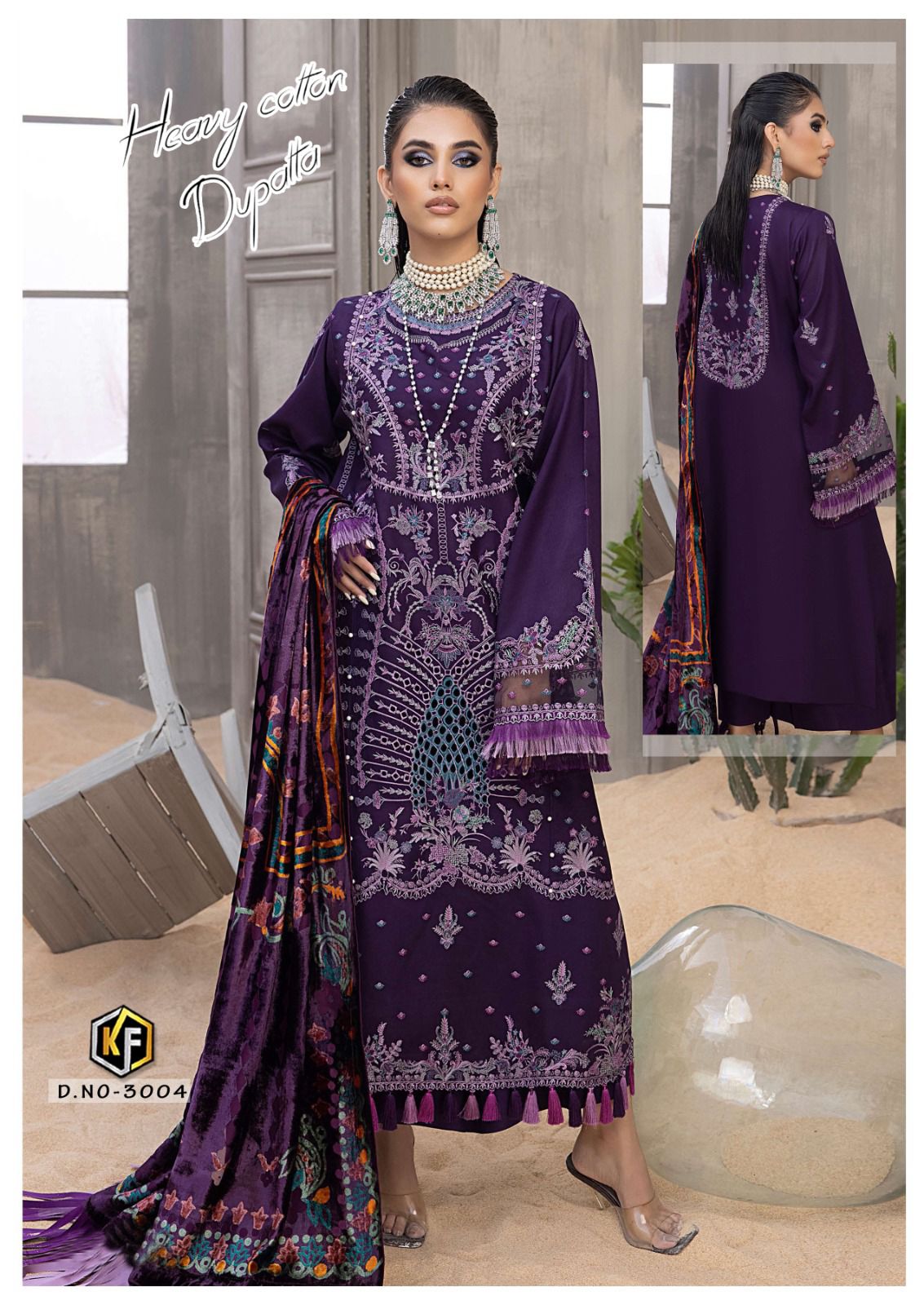 Soha Nazir Luxury-3 Keval Fab Karachi Salwar Suits
