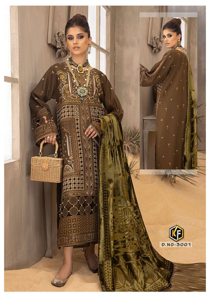 Soha Nazir Luxury-3 Keval Fab Karachi Salwar Suits