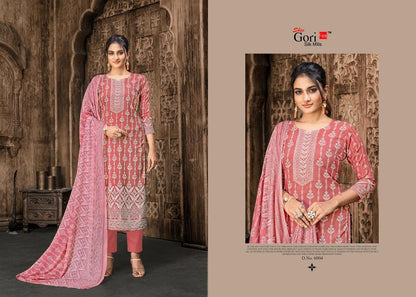 Sonpari Vol 6 Shiv Gori Silk Mills Rayon Pant Style Suits