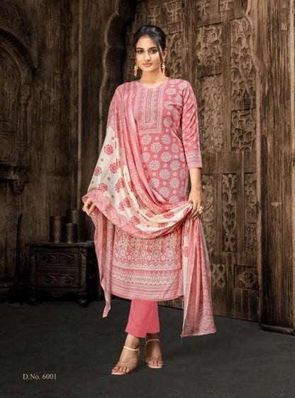 Sonpari Vol 6 Shiv Gori Silk Mills Rayon Pant Style Suits