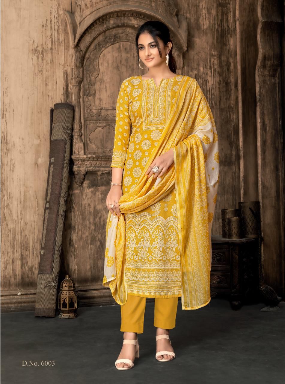 Sonpari Vol 6 Shiv Gori Silk Mills Rayon Pant Style Suits