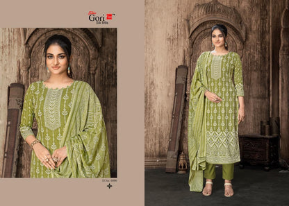 Sonpari Vol 6 Shiv Gori Silk Mills Rayon Pant Style Suits