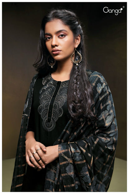 Sorel 2372 Ganga Cotton Silk Plazzo Style Suits