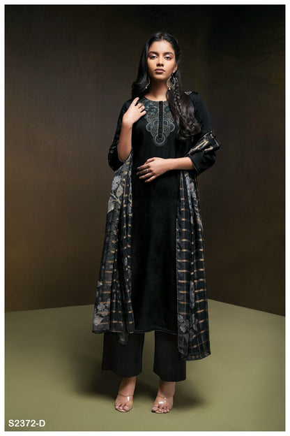 Sorel 2372 Ganga Cotton Silk Plazzo Style Suits