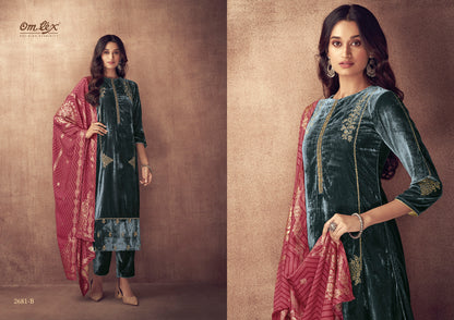 Sparkle 2681 Omtex Velvet Suits