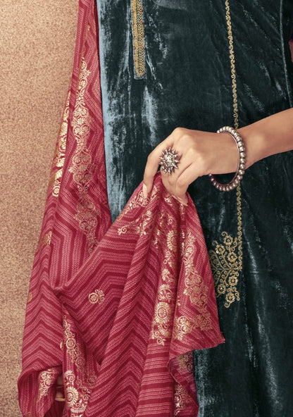 Sparkle 2681 Omtex Velvet Suits