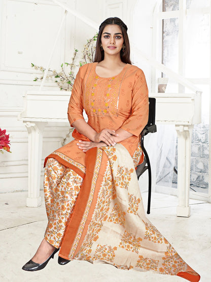 Special Embroidery Vol 1 Kcf Cotton Readymade Cotton Salwar Suits