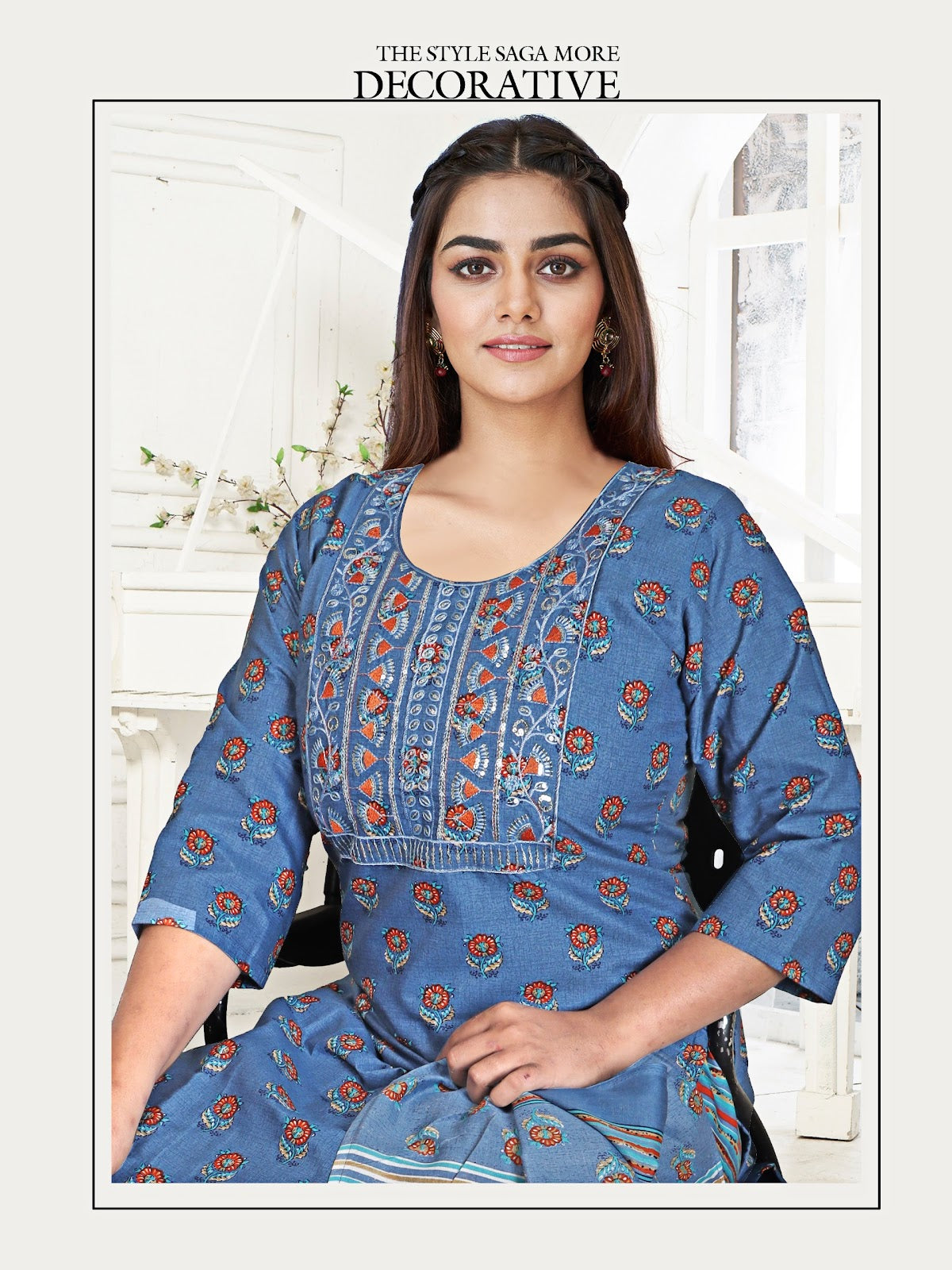 Special Embroidery Vol 1 Kcf Cotton Readymade Cotton Salwar Suits