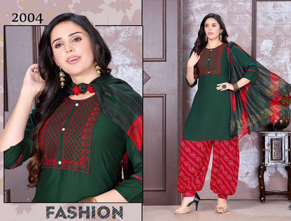 Special Mlm Kalash Lifestyle Rayon Afghani Readymade Suit