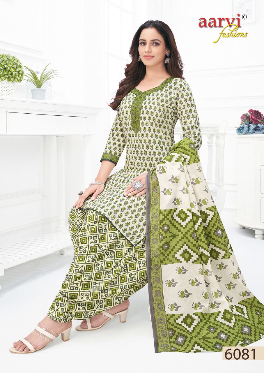 Special Patiyala Vol 18 Aarvi Fashions Cotton Dress Material