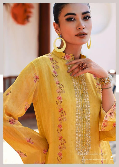 Spring Day Varsha Fashions Organza Pant Style Suits