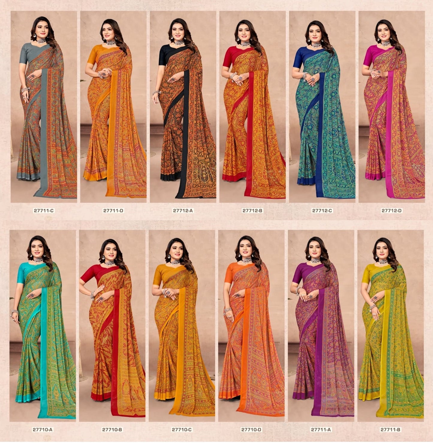 Star Chiffon-142 Ruchi Sarees