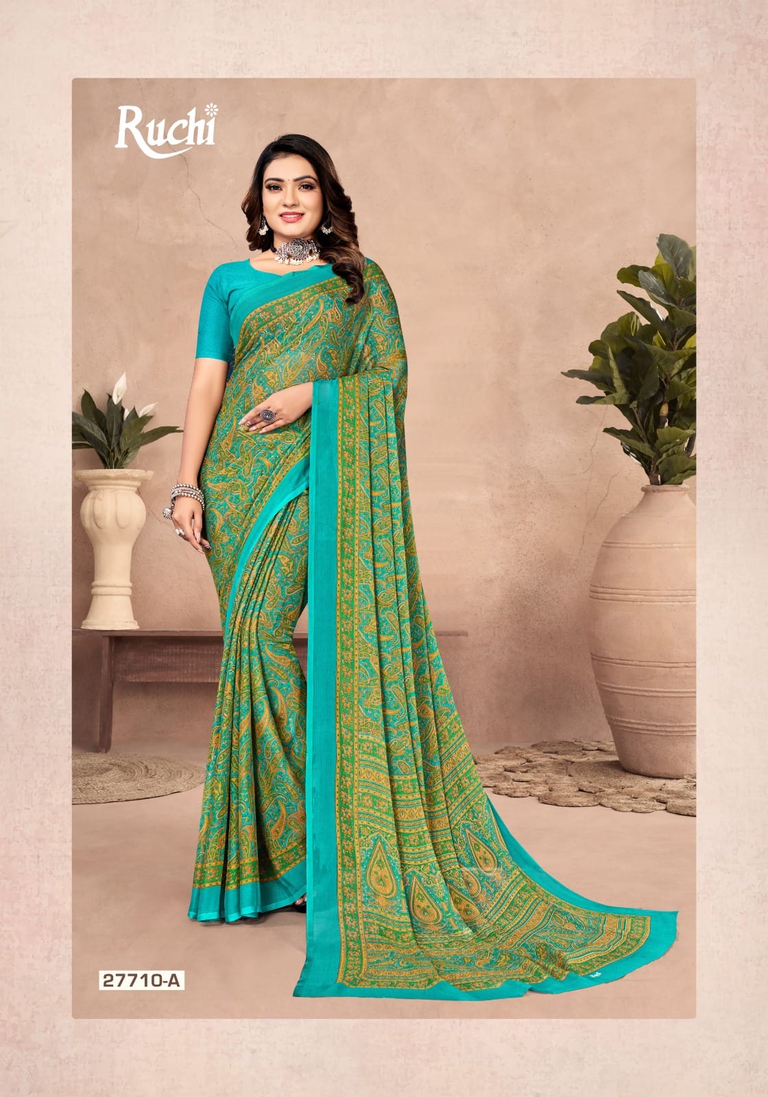 Star Chiffon-142 Ruchi Sarees