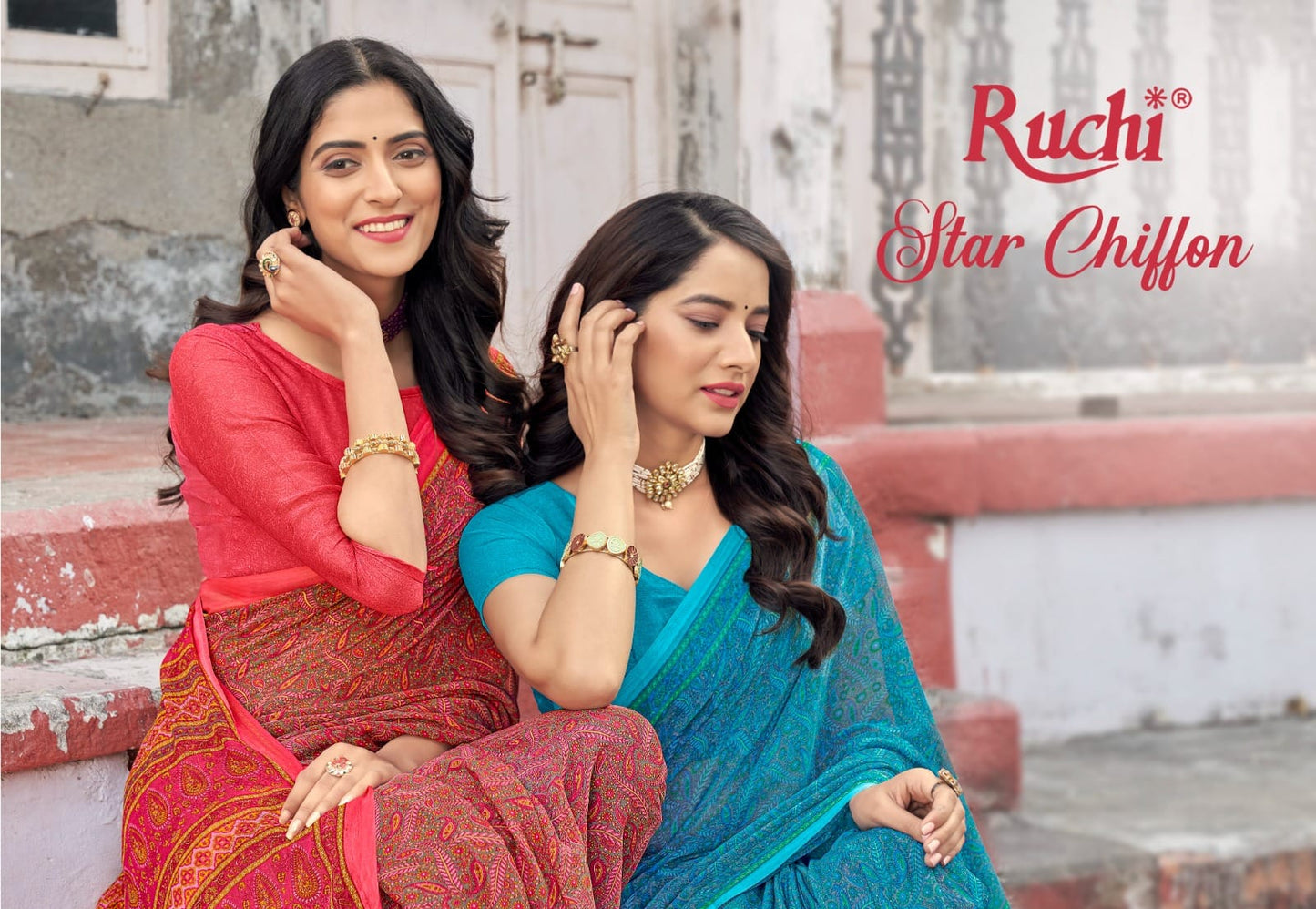 Star Chiffon-95 Ruchi Sarees