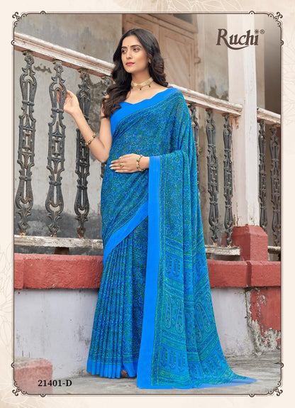 Star Chiffon-95 Ruchi Sarees