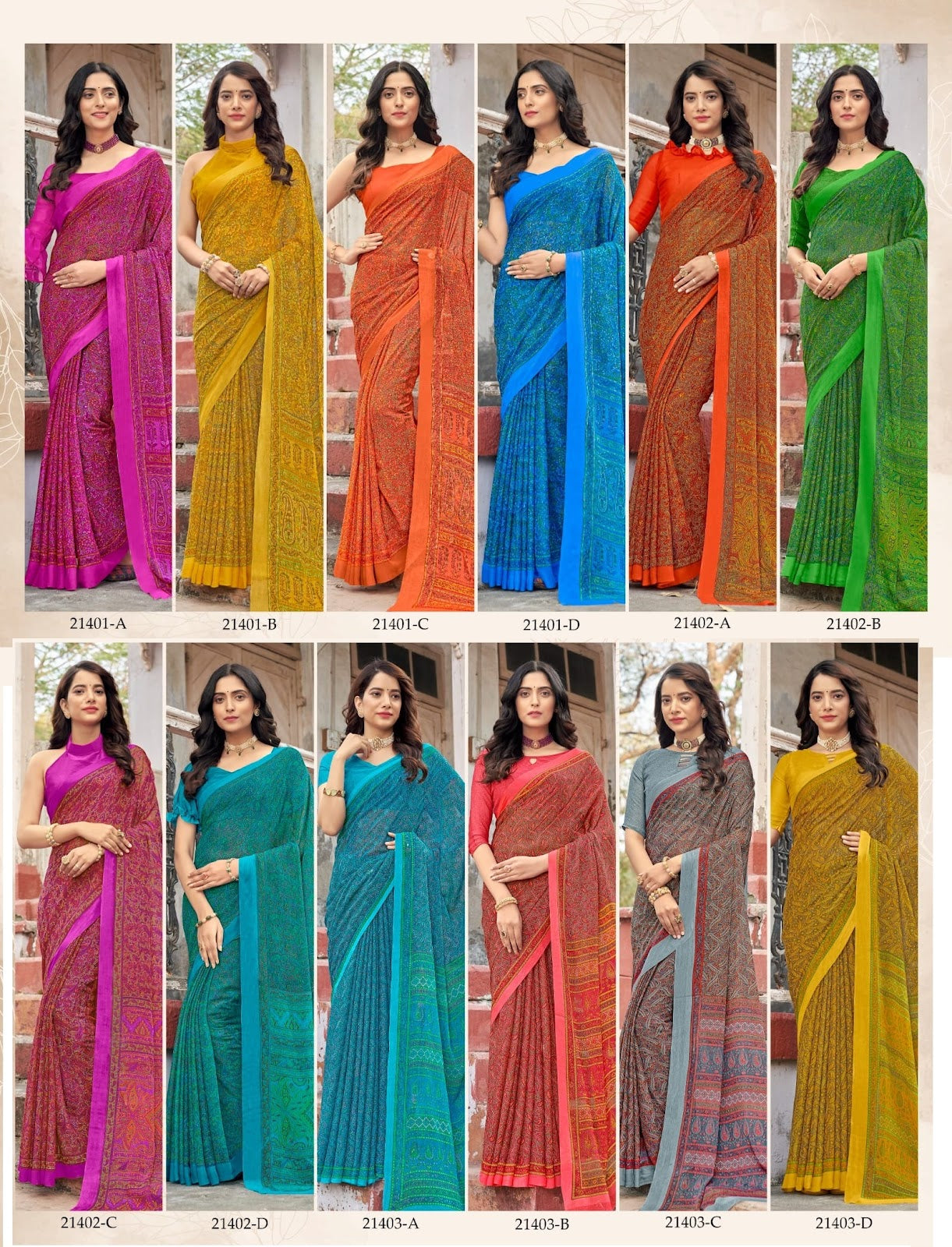 Star Chiffon-95 Ruchi Sarees