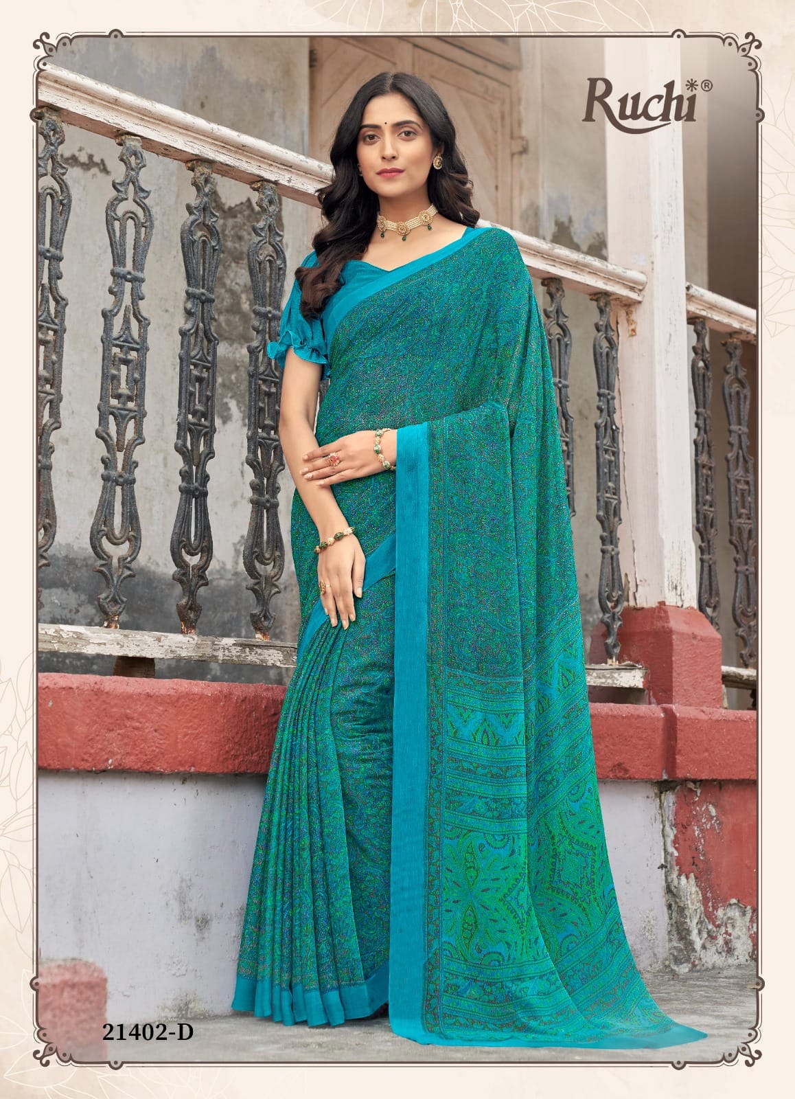Star Chiffon-95 Ruchi Sarees