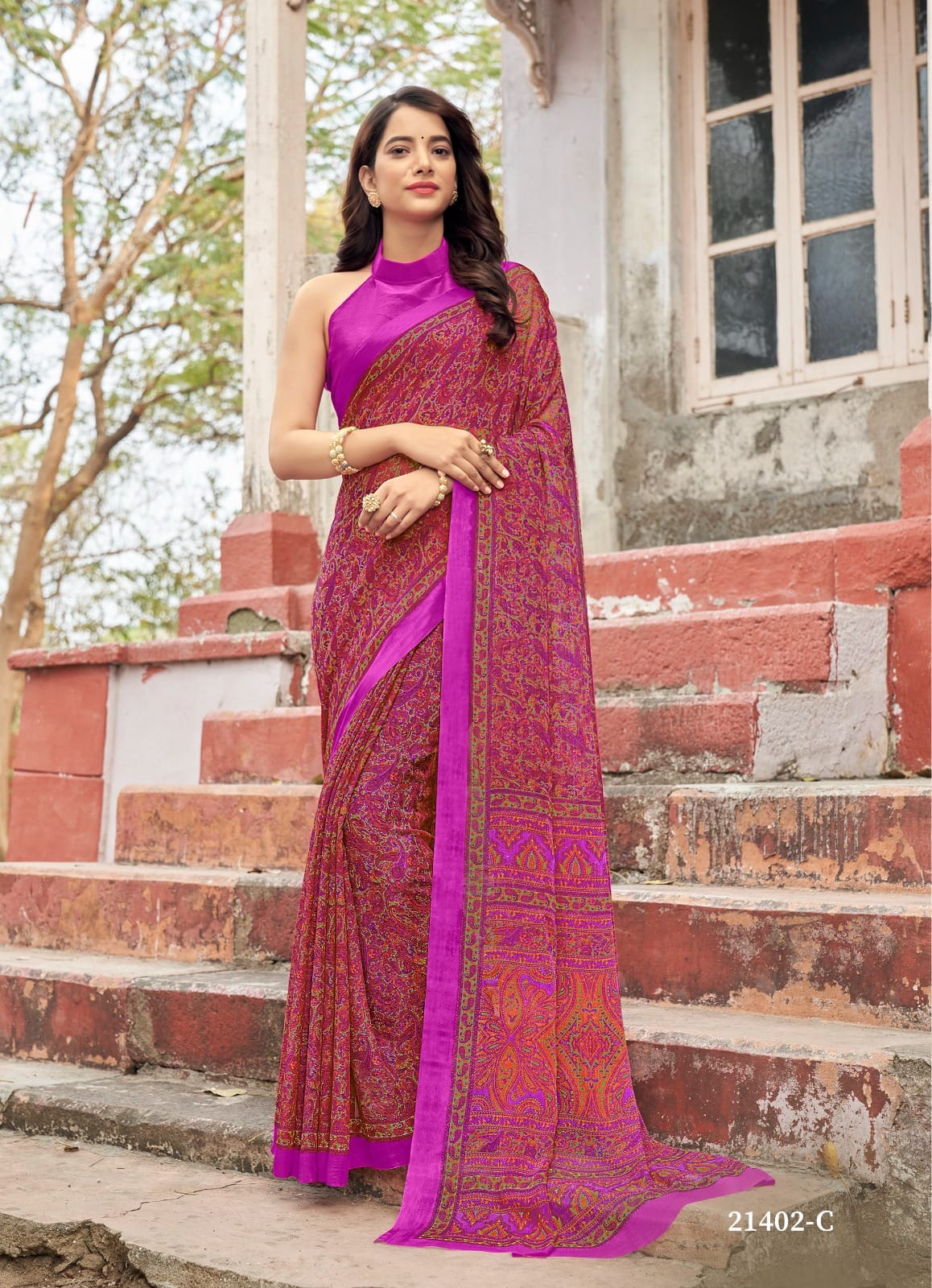 Star Chiffon-95 Ruchi Sarees