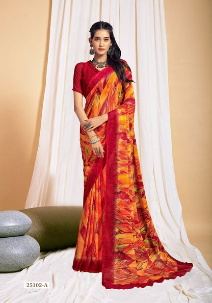 Star Chiffon 125 Ruchi Sarees