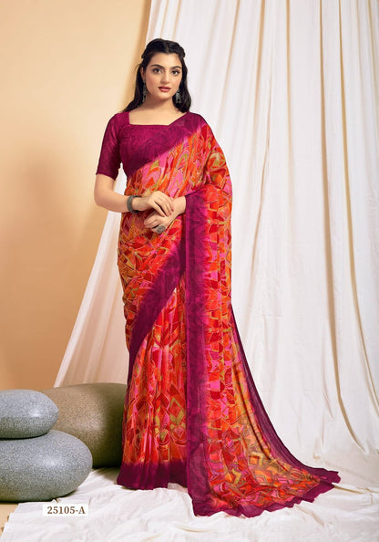 Star Chiffon 125 Ruchi Sarees