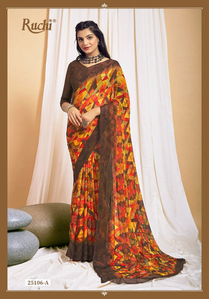 Star Chiffon 125 Ruchi Sarees