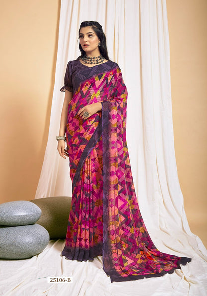 Star Chiffon 125 Ruchi Sarees