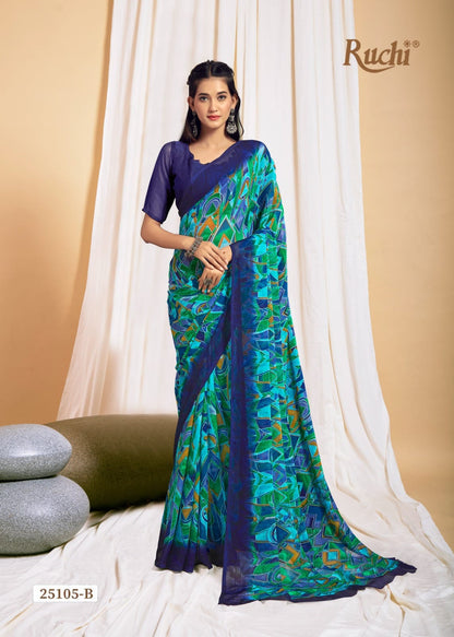 Star Chiffon 125 Ruchi Sarees