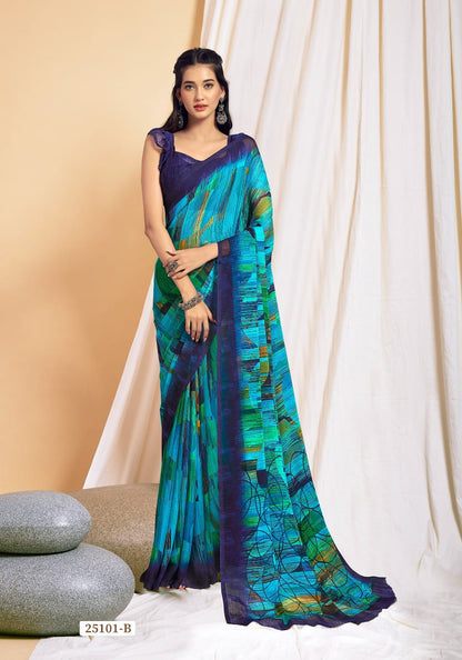 Star Chiffon 125 Ruchi Sarees