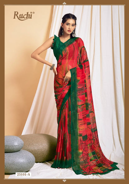 Star Chiffon 125 Ruchi Sarees