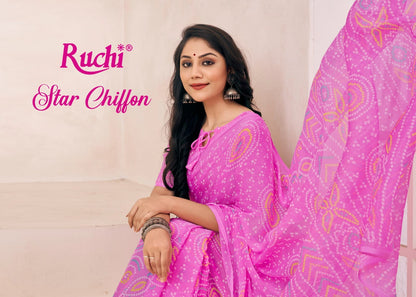 Star Chiffon 130 Ruchi Sarees