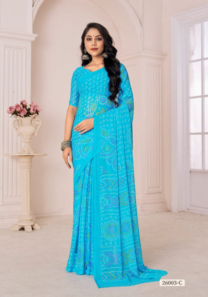 Star Chiffon 130 Ruchi Sarees