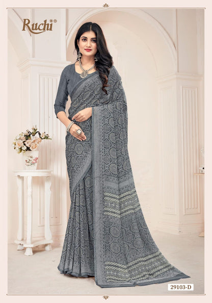 Star Chiffon 145 Ruchi Sarees