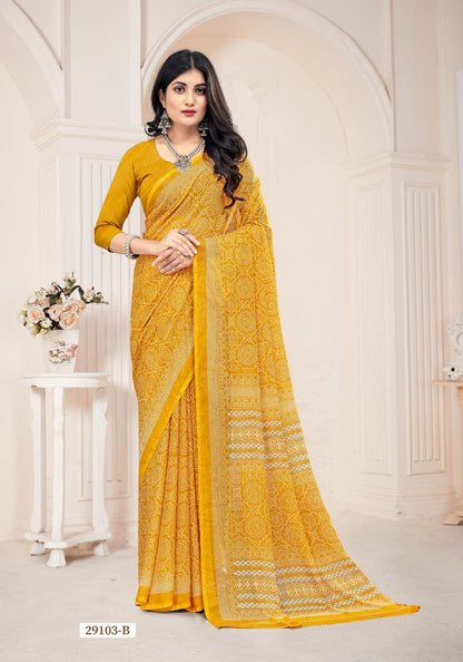 Star Chiffon 145 Ruchi Sarees