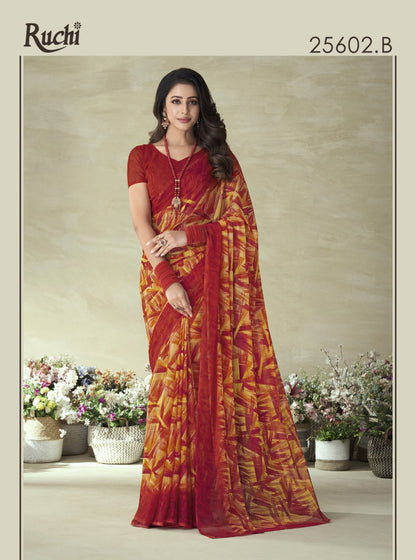 Star Chiffon Vol 128 Ruchi Sarees