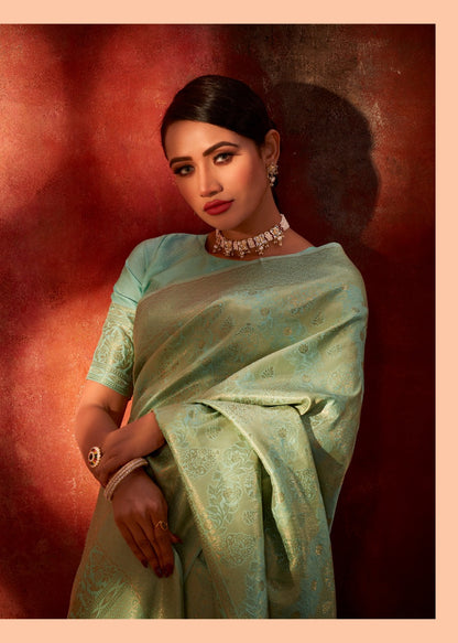 Stella Silk Rajpath Soft Satin Sarees