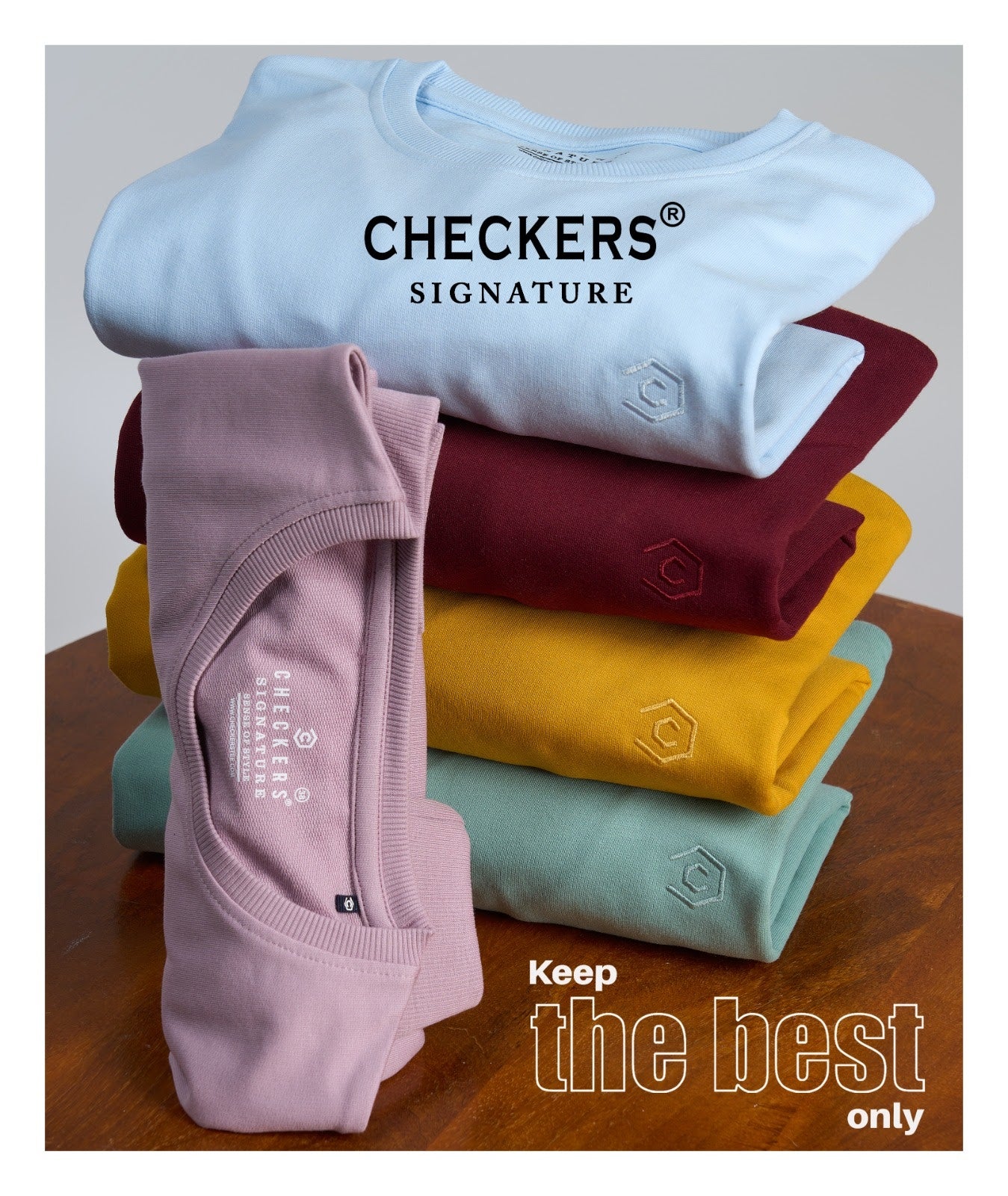 Style 644-653 Checkers Looper Mens Tshirts